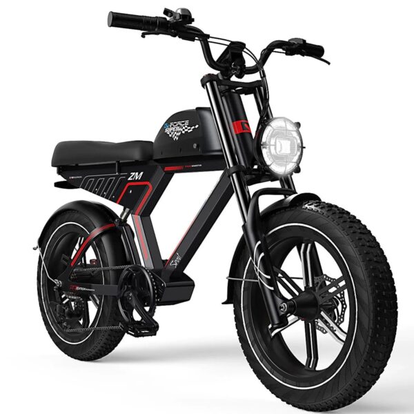 g force 750w zm fat tire electric bike