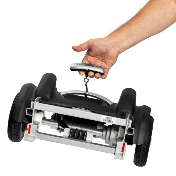 ev rider nomad super lightweight travel scooter with full suspension