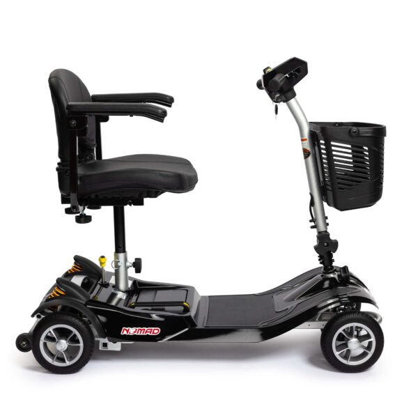 ev rider nomad super lightweight travel scooter with full suspension