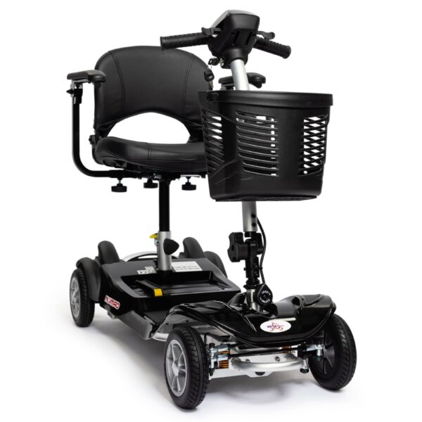 ev rider nomad super lightweight travel scooter with full suspension