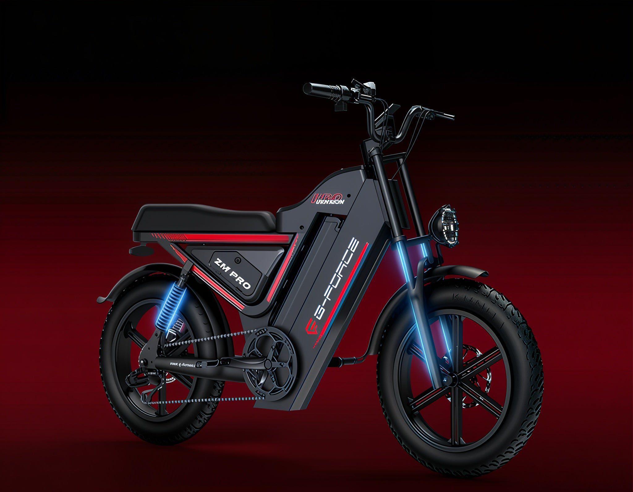 g force 1000w zm pro electric bike