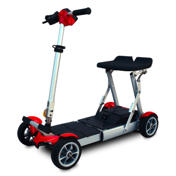 ev rider gypsy q2 4 wheel lightweight folding mobility scooter
