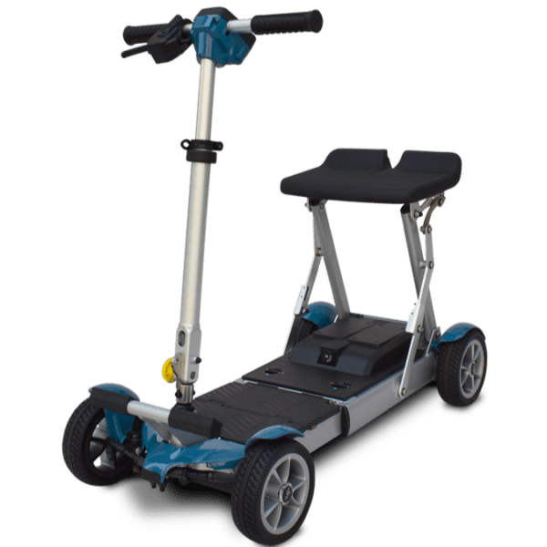 ev rider gypsy q2 4 wheel lightweight folding mobility scooter