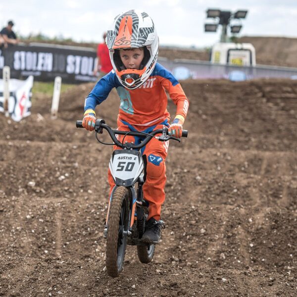 voltaic kids electric dirt bike 16'' lion