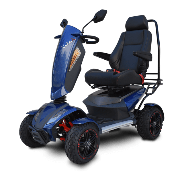 ev rider vita monster all terrain 4 wheel power mobility scooter