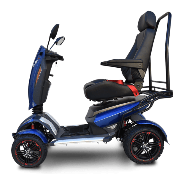 ev rider vita monster all terrain 4 wheel power mobility scooter