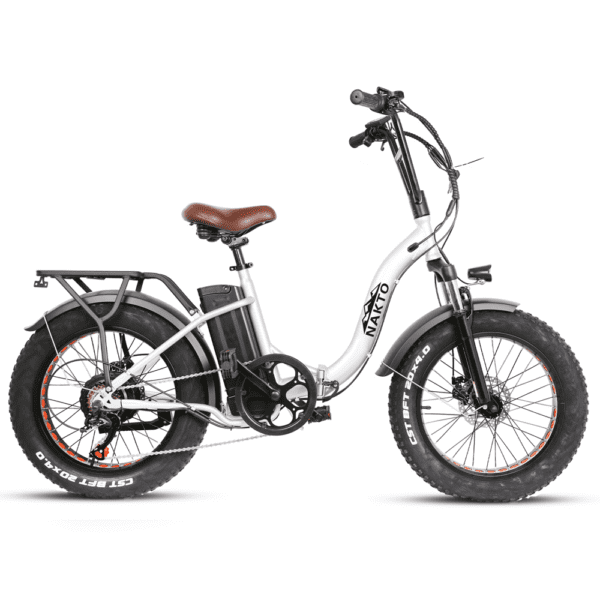 nakto folding ox 48v/12ah 500w fat tire electric bike