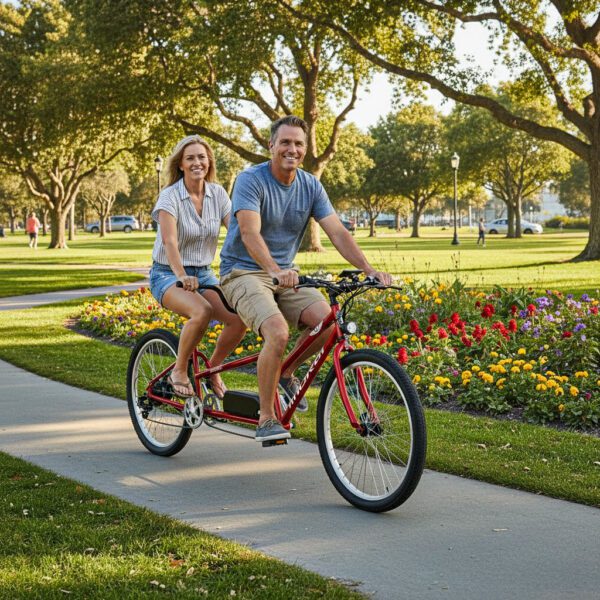 micargi raiatea 500w tandem electric bicycle