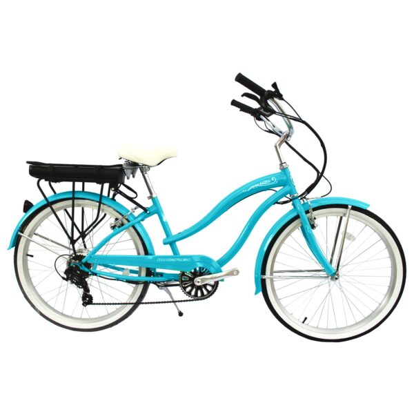 micargi luna 26" cruiser electric bike
