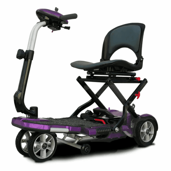ev rider transport plus 4 wheel foldable mobility scooter