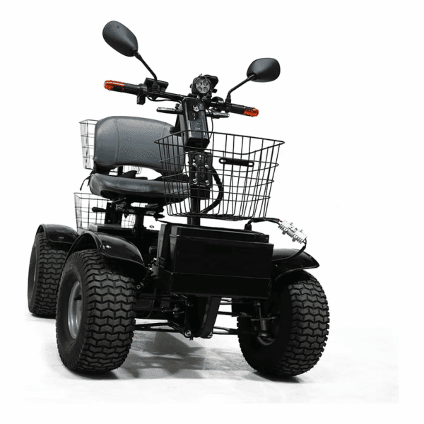 green transporter cheeta ninja all terrain mobility scooter