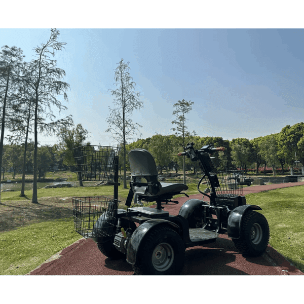 green transporter cheeta ninja all terrain mobility scooter