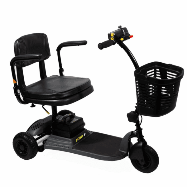 shoprider echo plus light weight 3 wheel scooter sl73n