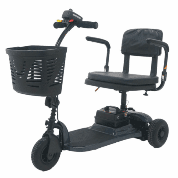 shoprider echo plus light weight 3 wheel scooter sl73n