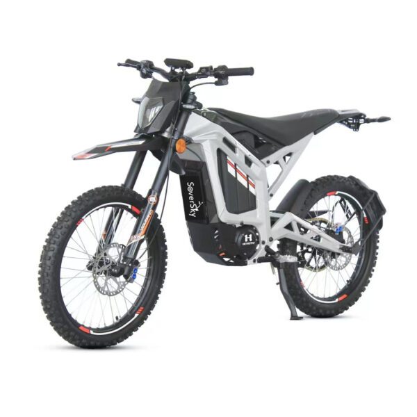 soversky ak100 dirt motorbike 12kw motor with samsung 72v/55ah battery