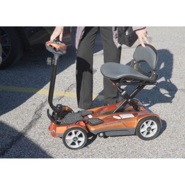 ev rider transport 4af auto fold lightweight mobility scooter