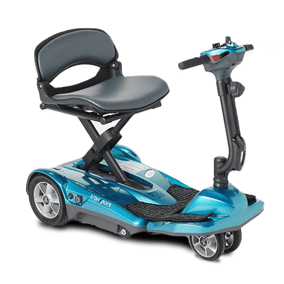 ev rider transport af+ auto folding lightweight mobility scooter