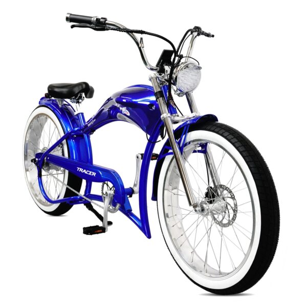 tracer twenty5 gt 500w 26" cruiser e bike