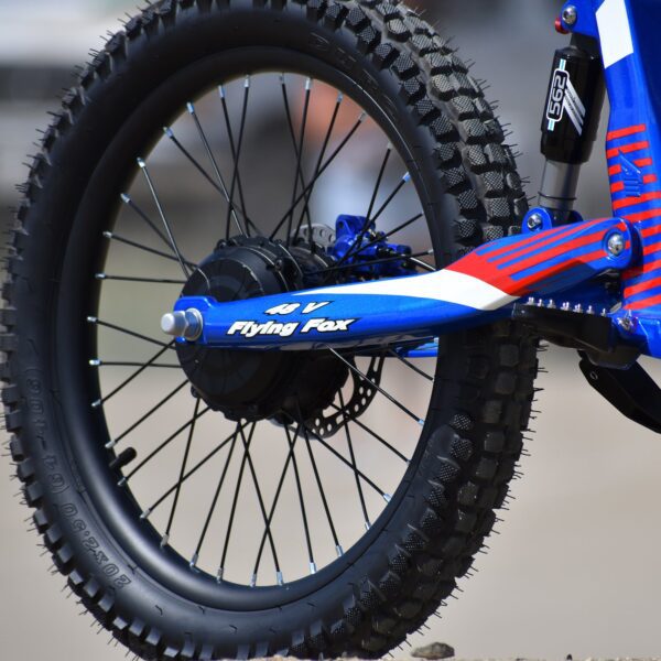 voltaic youth electric dirt bike 20'' flying fox 48v