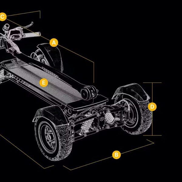 cycle board x quad 3000 | 4 wheel electric vehicle