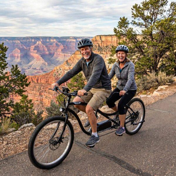 micargi aloha 26" tandem beach cruiser electric bike