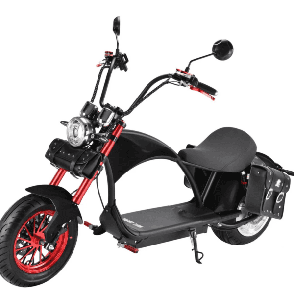 chopper scooter saddle bag for soversky electric fat tire scooter