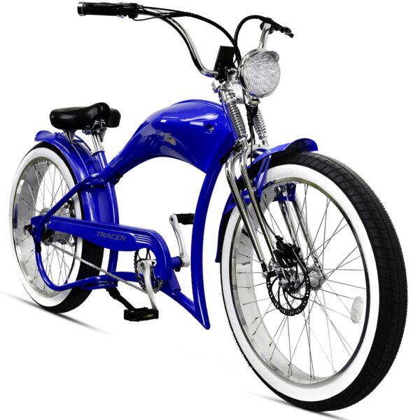 tracer twenty5 ds 500w chopper cruiser e bike