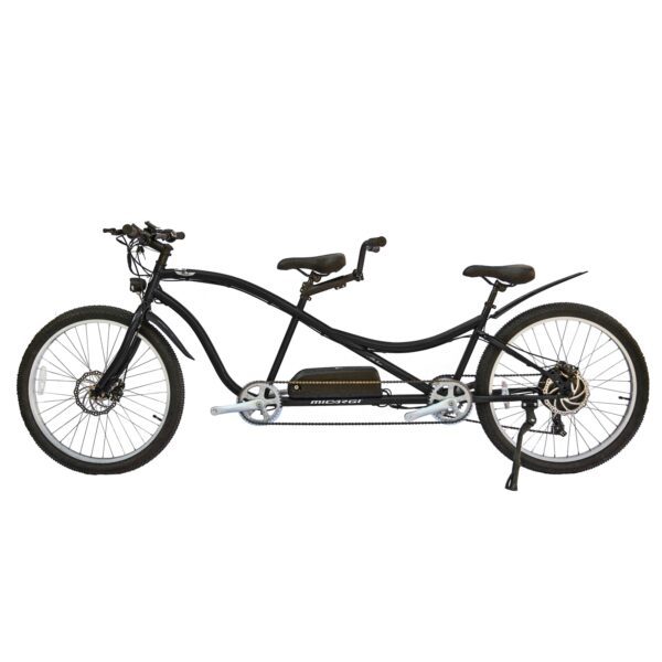 micargi aloha 26" tandem beach cruiser electric bike