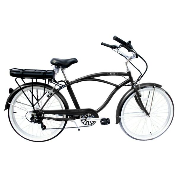micargi bali electric beach cruiser 7 speed pedal assist