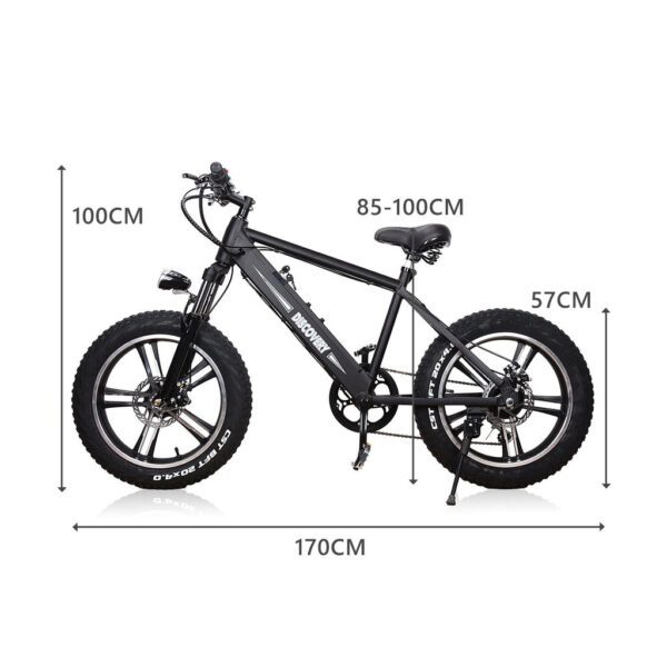 nakto discovery 48v/10ah 350w fat tire electric bike