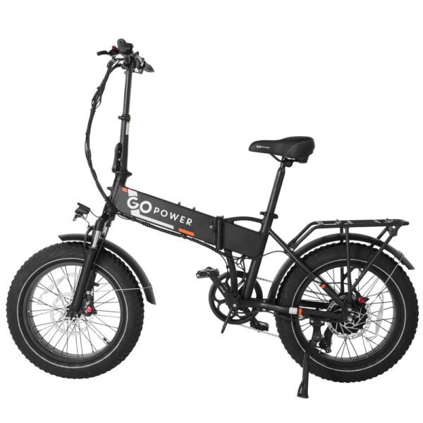 gopowerbike 20" goexpress v2 750w 7 speed fat tire folding electric bike
