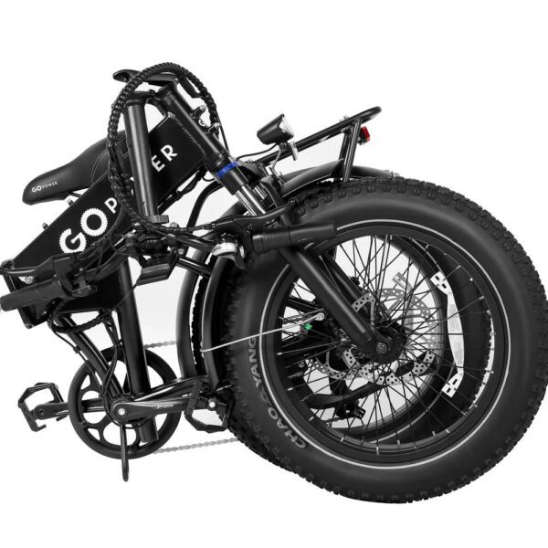 gopowerbike 20" goexpress v2 750w 7 speed fat tire folding electric bike