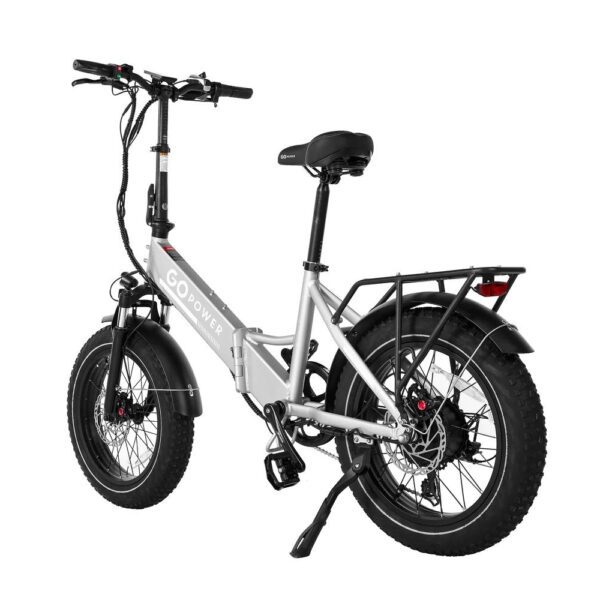 gopowerbike gocruiser v2 750w 7 speed front suspension step through folding electric bike