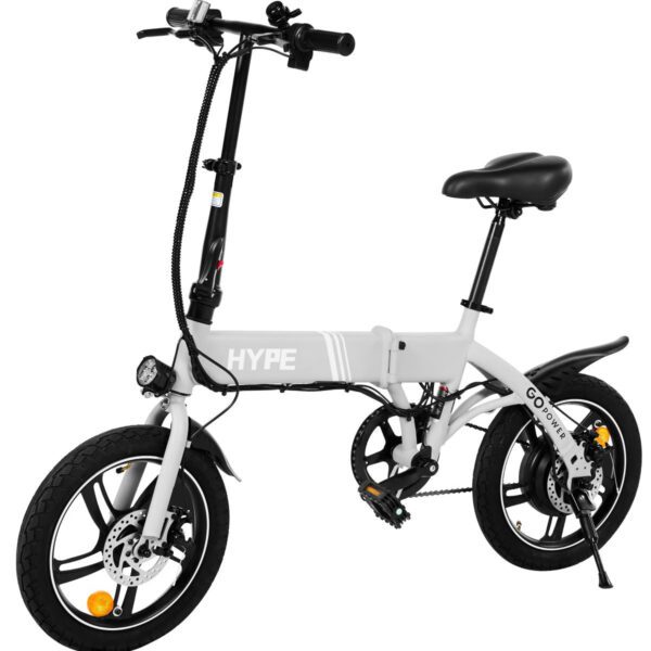 gopowerbike gohype 350w 36v folding electric bike