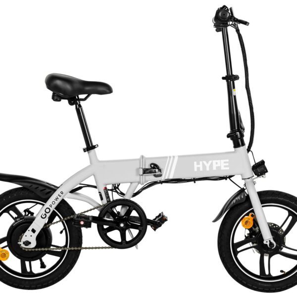 gopowerbike gohype 350w 36v folding electric bike