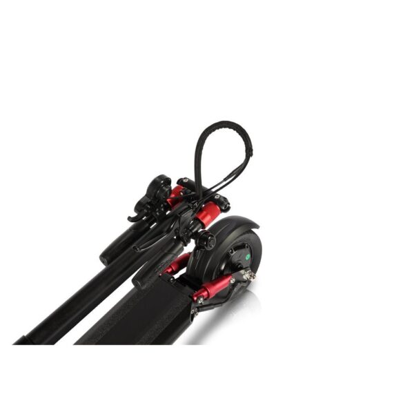 gopowerbike plug city 500w 48v lithium front suspension folding electric scooter