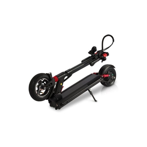 gopowerbike plug city 500w 48v lithium front suspension folding electric scooter