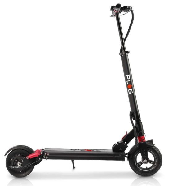 gopowerbike plug city 500w 48v lithium front suspension folding electric scooter