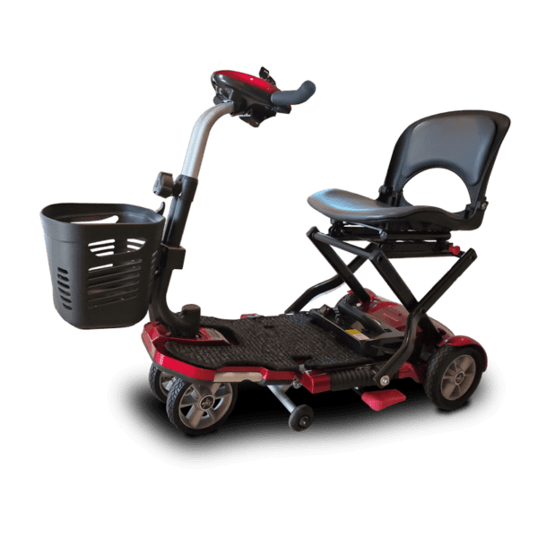 ev rider transport plus 4 wheel foldable mobility scooter