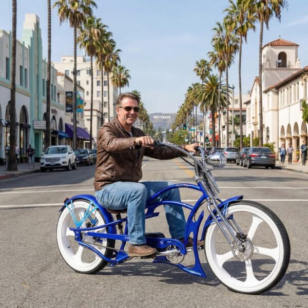 tracer raptor 800w stretch cruiser chopper ebike