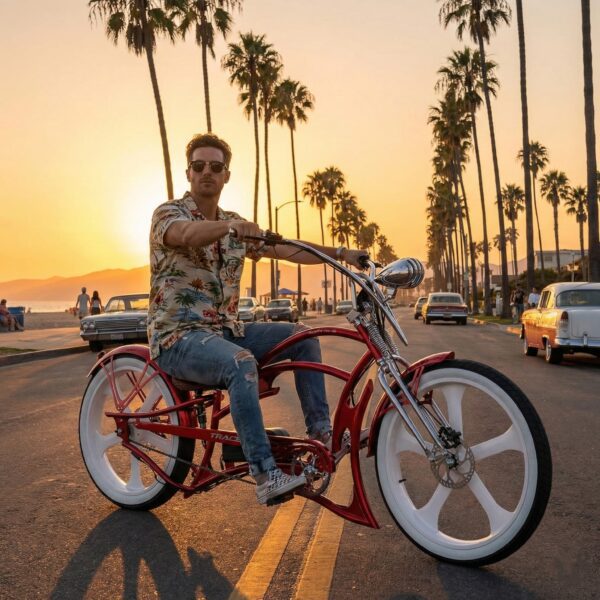tracer raptor 800w stretch cruiser chopper ebike