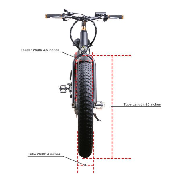 nakto cruiser 36v/10ah 300w fat tire electric bike