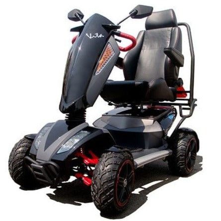 ev rider vita monster all terrain 4 wheel power mobility scooter