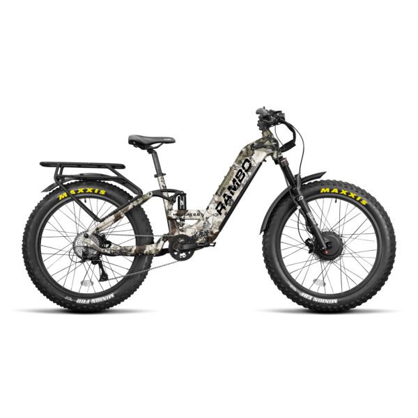Rambo Hellcat 2.0 FS Full-Suspension AWD Electric Hunting Bike