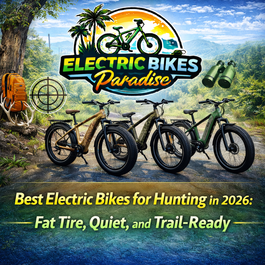 Best electric bikes for hunting in 2026 featuring fat tire quiet and trail-ready models