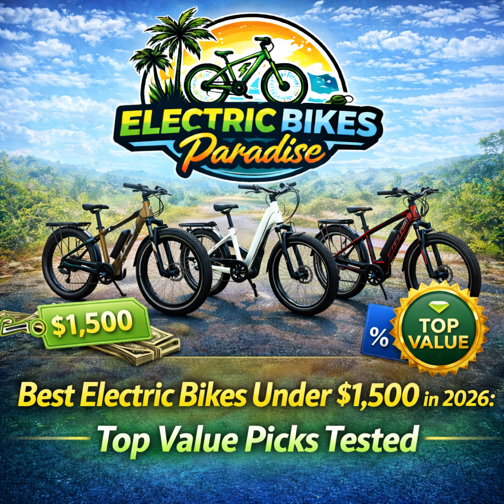 Best Electric Bikes Under $1500 in 2026