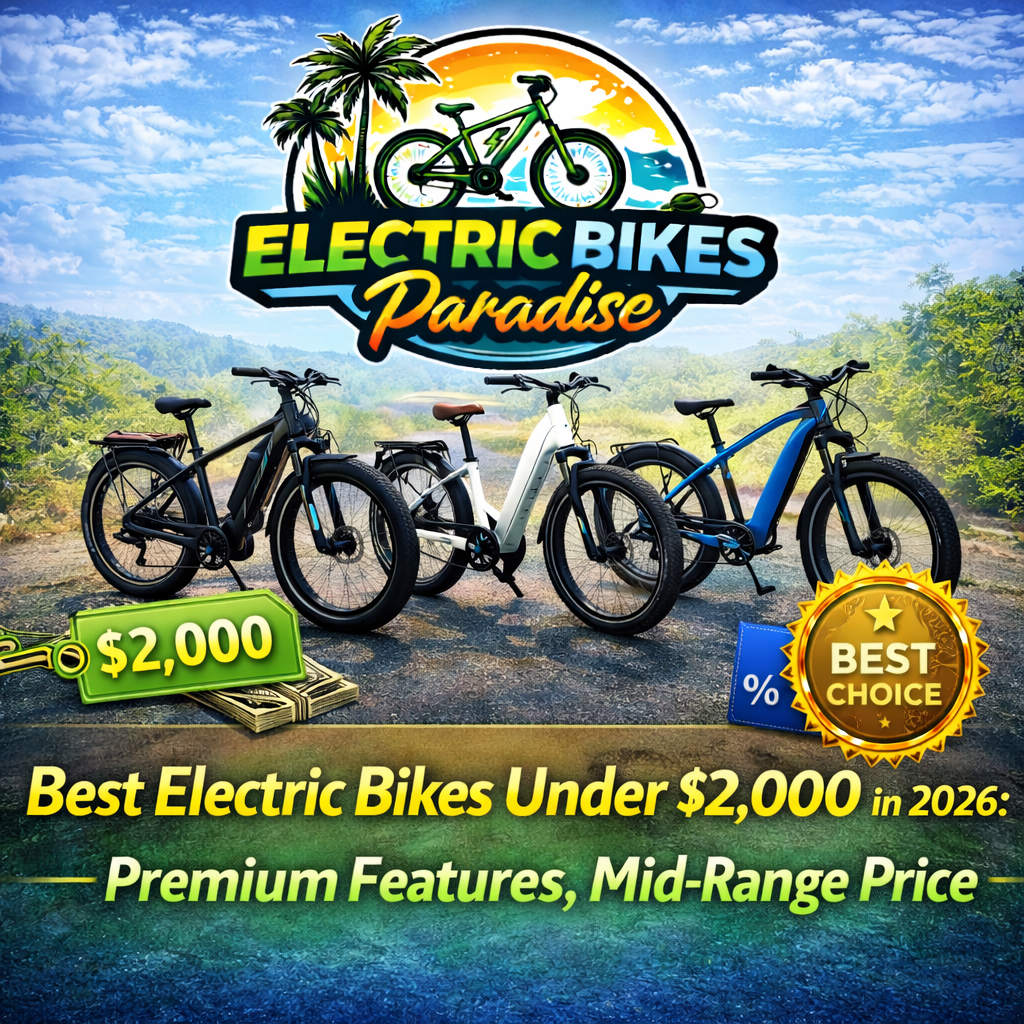 Best Electric Bikes Under $2000 in 2026