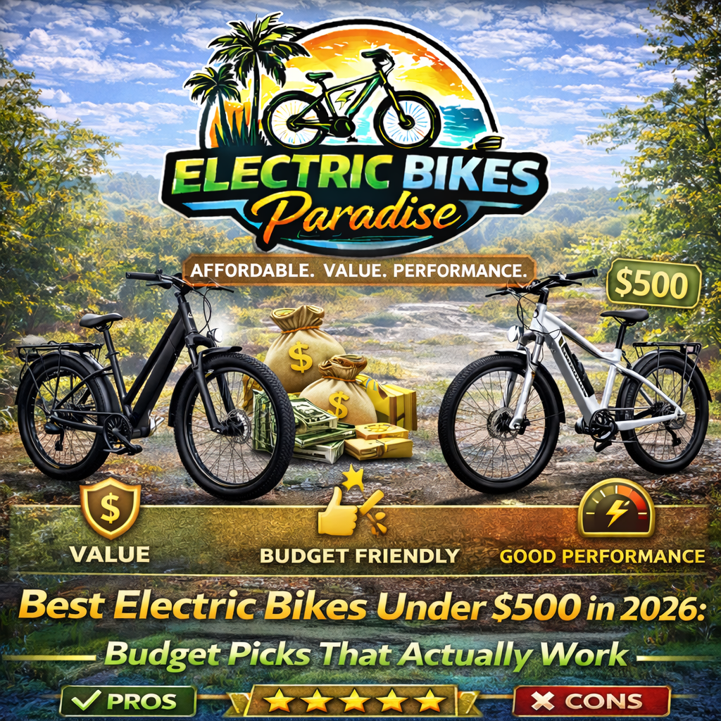 Best Electric Bikes Under $500 in 2026: Budget Picks That Actually Work