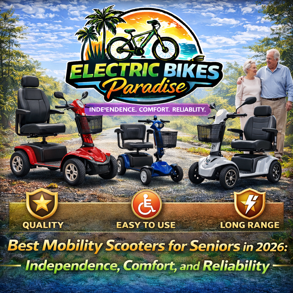 Best Mobility Scooters for Seniors in 2026: Independence, Comfort, and Reliability