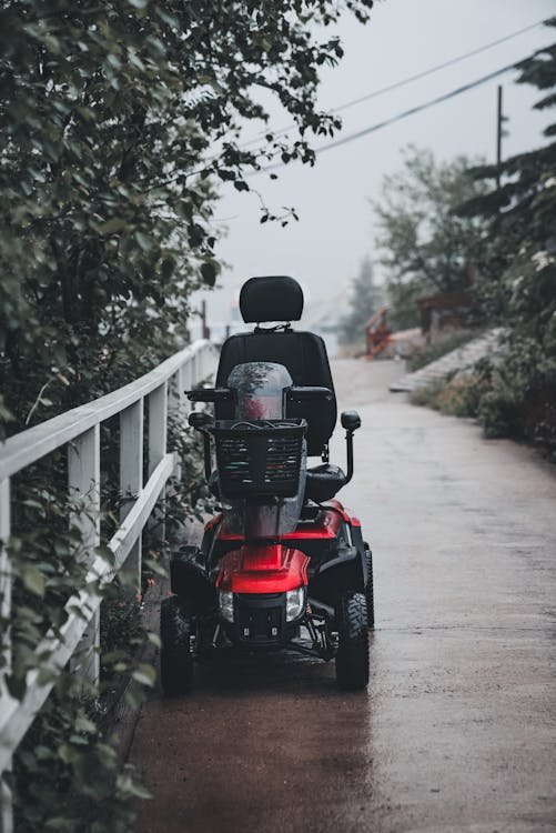 Mobility scooter on street - best portable models